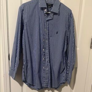 Polo by Ralph Lauren Blue Striped Men's Shirt